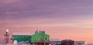 Зимові світанки на станції 