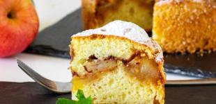 Карамельна шарлотка – рецепт смачного яблучного пирога