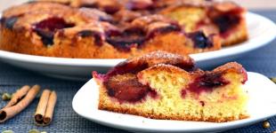 Сливовий пиріг за рецептом з газети 