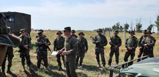 Инструкторы Нацгвардии тренируют военных из Молдовы и Грузии