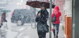 В Украине 9 марта пройдет дождь с мокрым снегом 