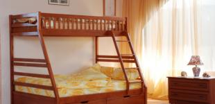 Двухъярусные кровати от компании BIBU