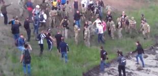 В интернете появилось видео массовой драки на Осокорках