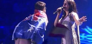 Из-за выходки с голым задом во время Евровидения возбудили дело