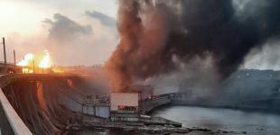 На ДніпроГЕС вже п'ятий день розбирають завали після атаки росіян, - Міненерго