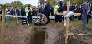 ISW: Масові поховання в Ізюмі свідчать про те, що звірства росіян у Бучі не були аномалією