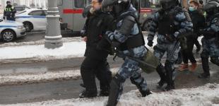 У РФ відновилися протести, затримані 550 осіб