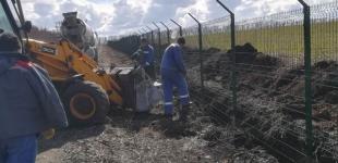 Стена на границе с Россией готова на 40%