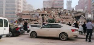 В турецком Измире произошло мощное землетрясение, есть разрушения