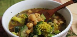 Суп із нуту з броколі: рецепт корисної страви