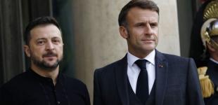 Зеленський після розмови з Макроном: росіянам не можна дозволити обдурити ще раз