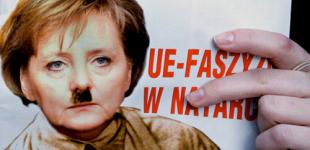В Испании Меркель сравнили с Гитлером