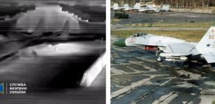 СБУ уразила два російські літаки Су-27 на аеродромі Бельбек