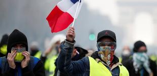 Митинги в Париже снова закончились столкновениями