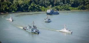 На Дунае начались учения ВМС Украины и Румынии