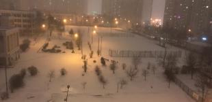 Наконец-то нормальная зима. Москву засыпало снегом