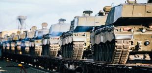 Великобритания перебросила танки в Эстонию