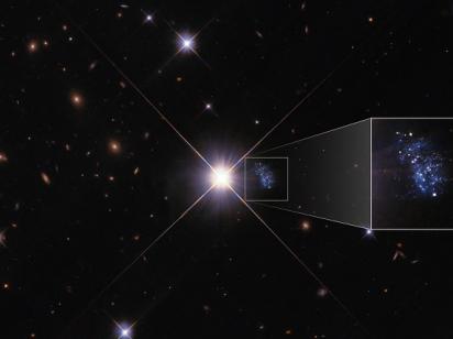 Hubble зробив фотографію наймолодшої галактики у всесвіті