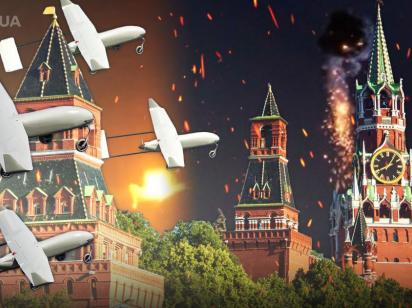 Москву атакували дрони: лунали вибухи, було закрито аеропорти