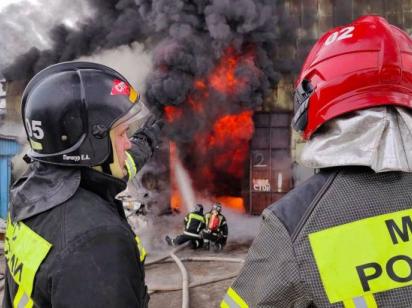 В Саранську палає завод, що виробляє електроніку для армії РФ