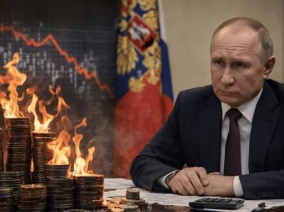 Економічний "шторм" у РФ: Путін перед вибором — кінець війни чи крах
