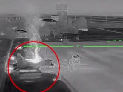 Су-33, МіГ-29, "Оріон" і С-400: "Мадяр" показав підпал російської авіації