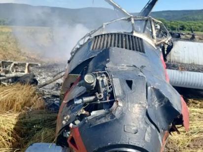 На Сахаліні розбився і загорівся літак Ан-3 з парашутистами на борту