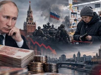 Війна спустошує бюджет Росії: витрати Кремля злетіли на 14,5%, а дефіцит майже подвоївся