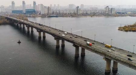 Мост Патона расширят на 2 полосы в 2019 году 