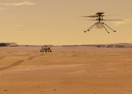 Вертолет NASA установил на Марсе новый потрясающий рекорд