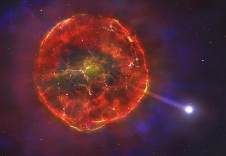 Взрыв сверхновой выбросил мертвую звезду в нашу галактику
