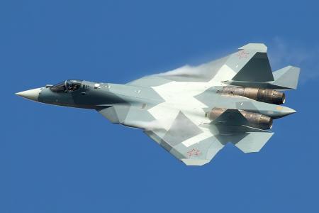 В России разбился современный истребитель Су-57