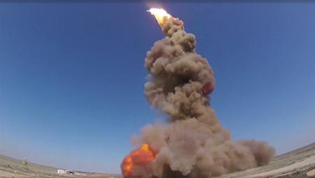 Войска России провели испытания новой ракеты системы ПРО 