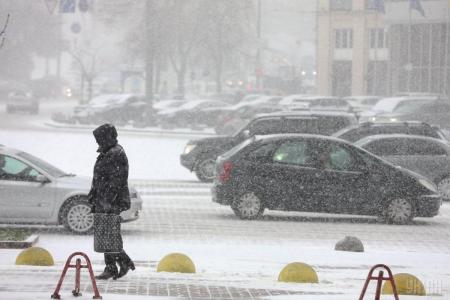 Украину накроют снегопады