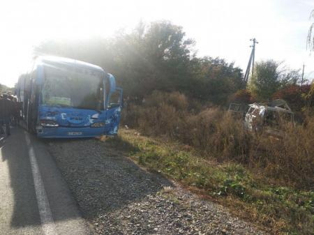 На Буковине автобус столкнулся с маршруткой, среди пострадавших — четверо детей