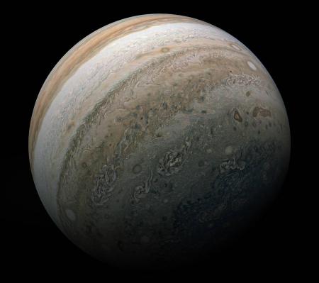 В NASA показали новый снимок Юпитера