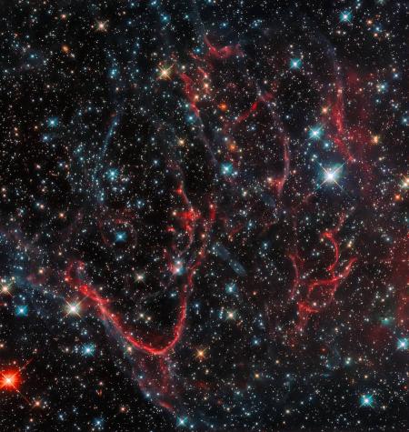 Hubble показал, что осталось от сверхновой после взрыва