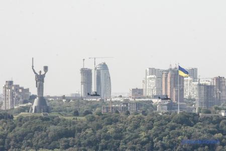Конвертопланы ВВС США совершили полет над Киевом