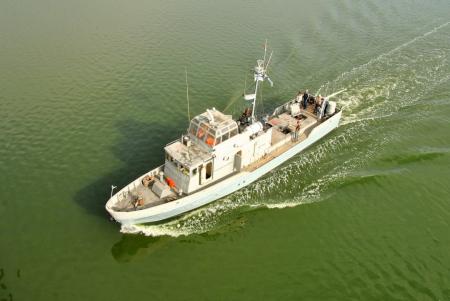 Для ВМС отремонтировали катер, который «охотится» на диверсантов