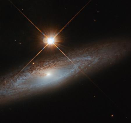 Hubble сделал снимок «скромной» галактики