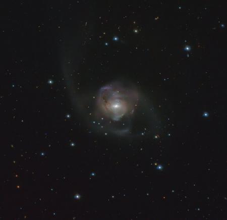 Телескоп ESO показав зіткнення галактик у сузір'ї Водолія
