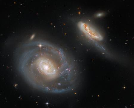 Hubble показав галактичну пару у сузір’ї Пегас