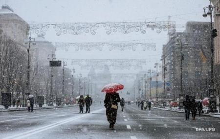 Сразу после “бабьего лета” Украину может накрыть мокрый снег