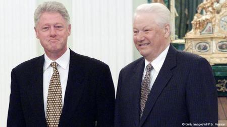В США рассекретили разговор Ельцина и Клинтона о Путине 