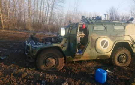 В Чернігівській області ЗСУ знищили чергову колону ворожої техніки
