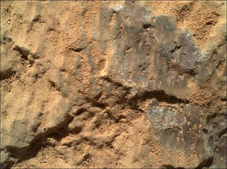 На Марсе обнаружили фиолетовые камни