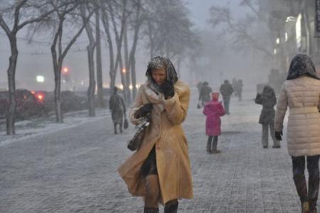 В некоторых областях Украины «разгуляется» мороз