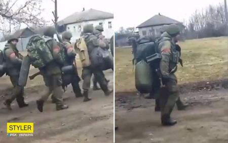 Під Конотопом окупанти кинули техніку і натовпом кинулися до кордону РФ