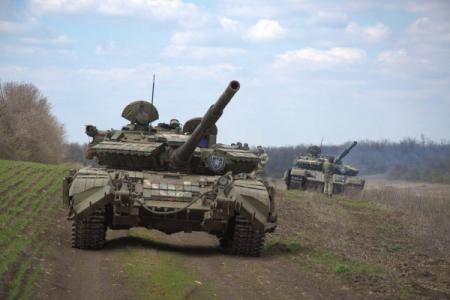Учения в Зоне ООС: ВСУ отработали приемы танкового контрнаступления