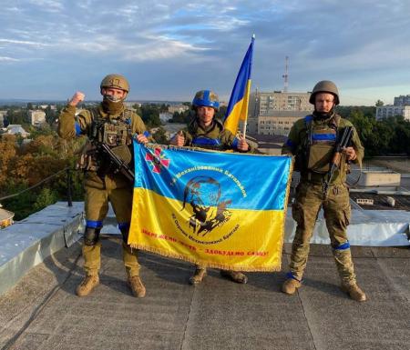 ЗСУ зайшли до Куп'янська та встановили прапор України